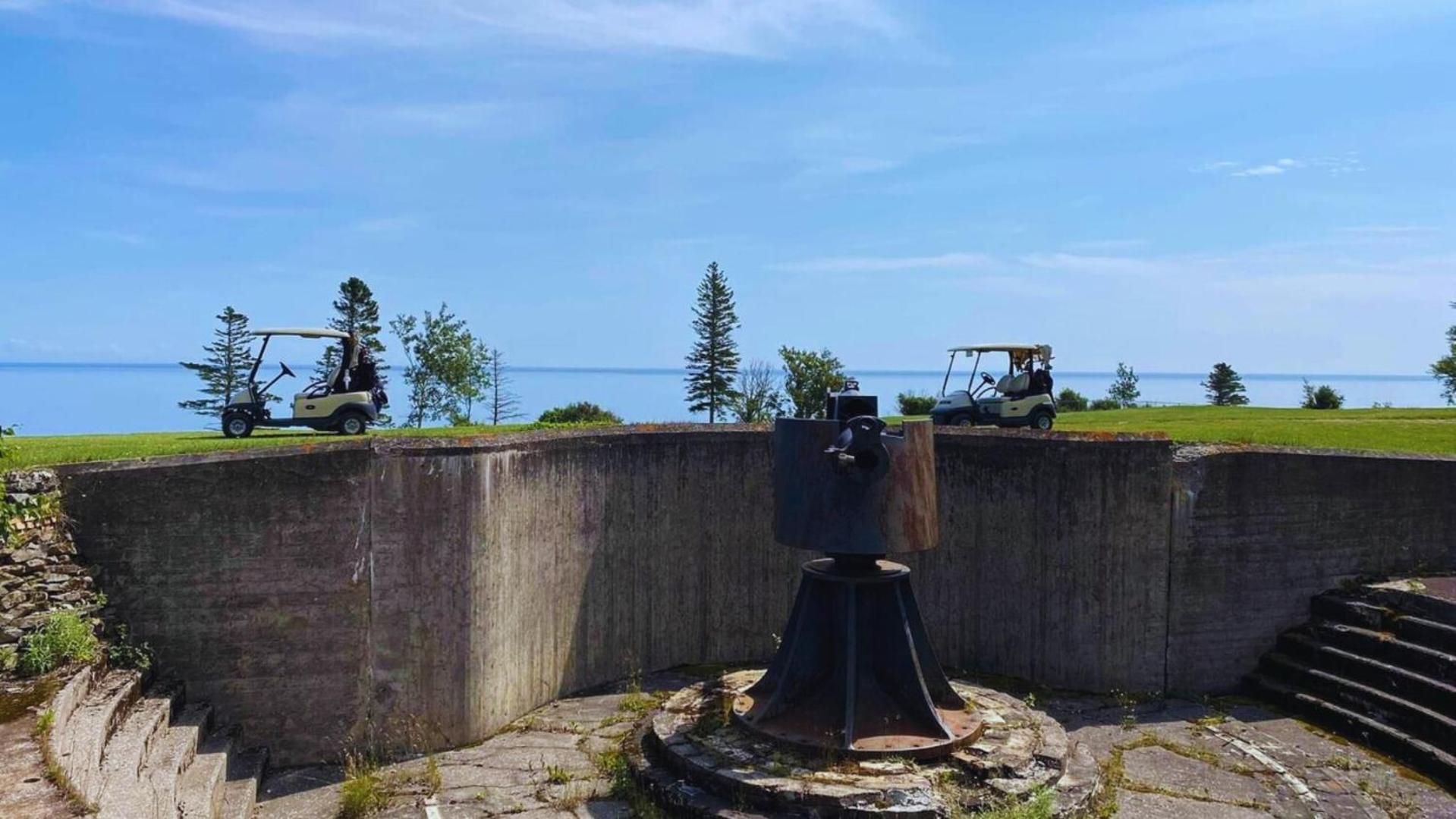 Hebergement Fort Prevel Saint Georges De Malbaie Eksteriør billede